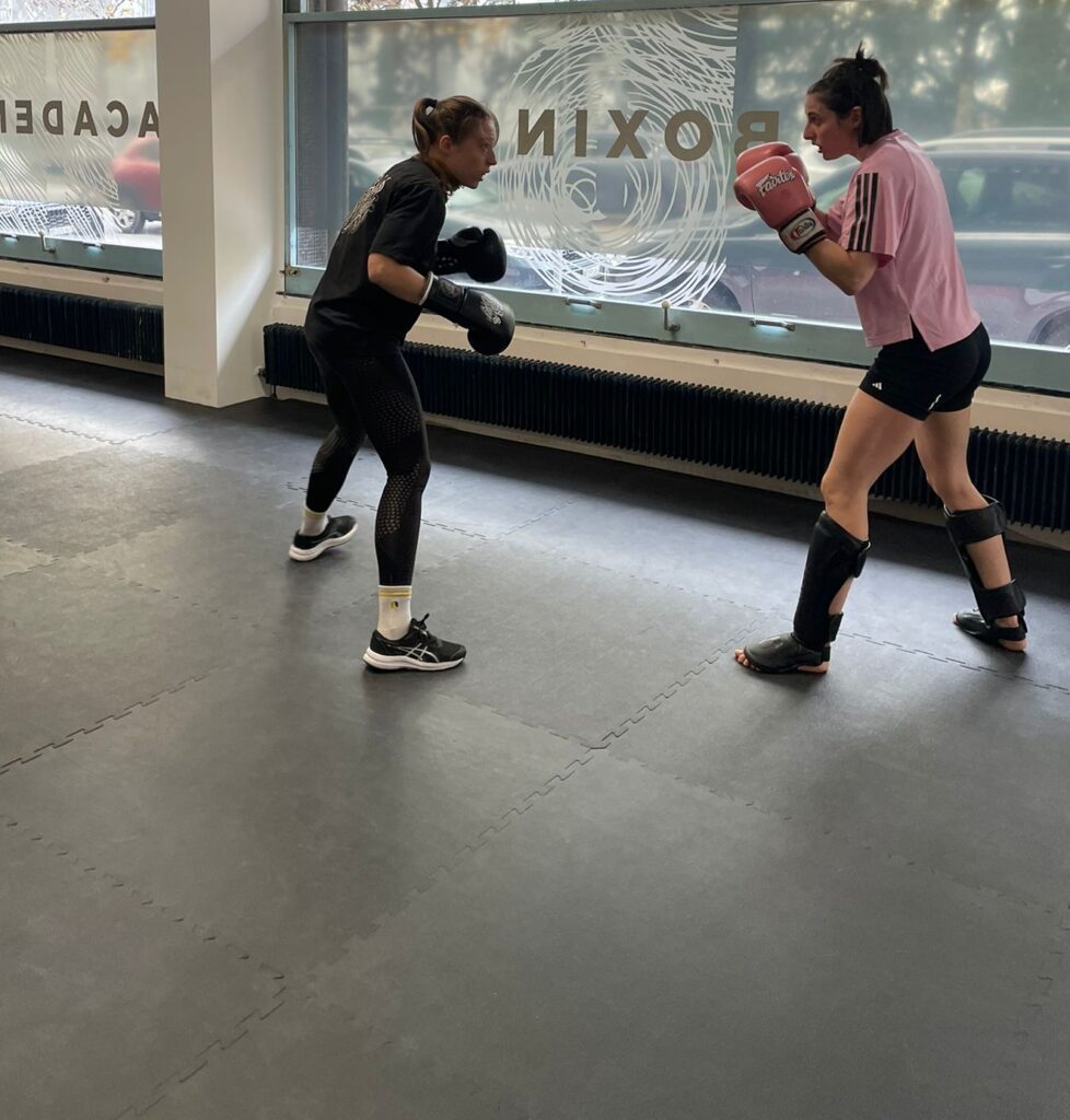 cours de boxe femme